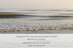 Alle geluid dat nog van verre sprak verstierf