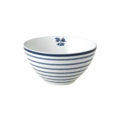 Bowl 9cm Blue Candy Stripe