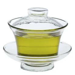 Chinees theekopje - glazen gaiwan