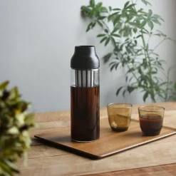 Cold Brew Karaf 'Capsul' zwart, 1 liter