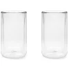 Dubbelwandig glas San Remo 400ml (set van 2)