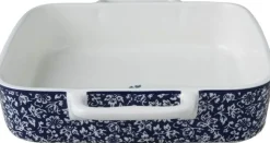 Laura Ashley Ovenschaal ' Sweet Allysum' vierkant 23cm