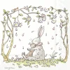 Lunchservet 'Blossems and Bunnies'