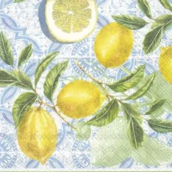Lunchservet Citrus Lemon