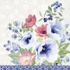 Lunchservet 'Indigo Bouquet'