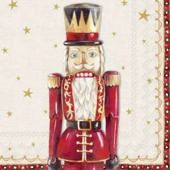 Lunchservet Nutcracker Figure