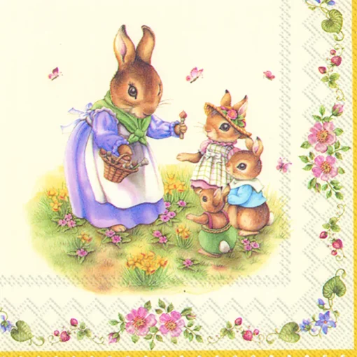 Lunchservet 'Spring Fantasy Easter'