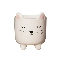 Mini bloempotje ' Cutie Cat'