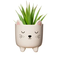 Mini bloempotje ' Cutie Cat'