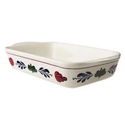 Ovenschaal 30x20x6,5cm Royal Boch Boerenbont