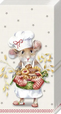 Papieren zakdoek 'Anna Baked'