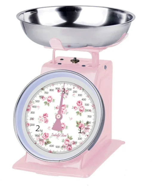 Retro keukenweegschaal 'Lucy' Beige