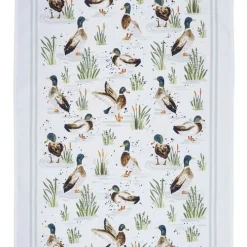 Theedoek 'Farmhouse Ducks'
