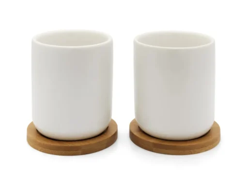 Theekopjes-set (2stuks) Umea White 200ml