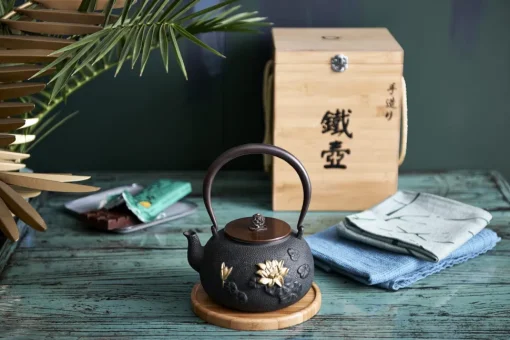 Theepot Gietijzer Pure Lotus