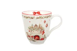 Vintage kerst mok