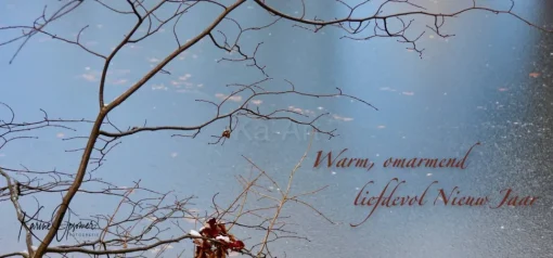 Warm, omarmend liefdevol Nieuwjaar