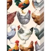 Zakdoek 'Hen and Toast'