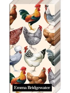 Zakdoek 'Hen and Toast'